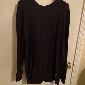 Men's Black Long Sleeve Shirt